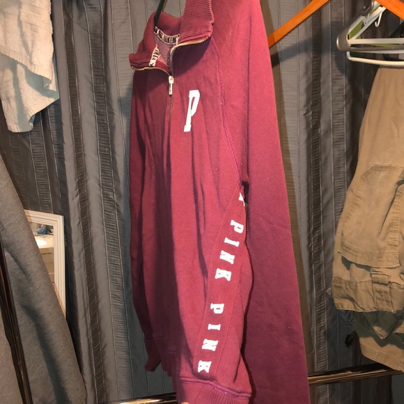 PINK VS half zip - Picture 3 of 3